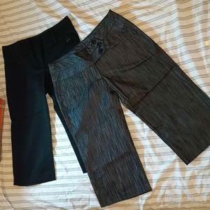 Joe Benbasset Crop Flare Dress Pants EUC  2 pairs!
